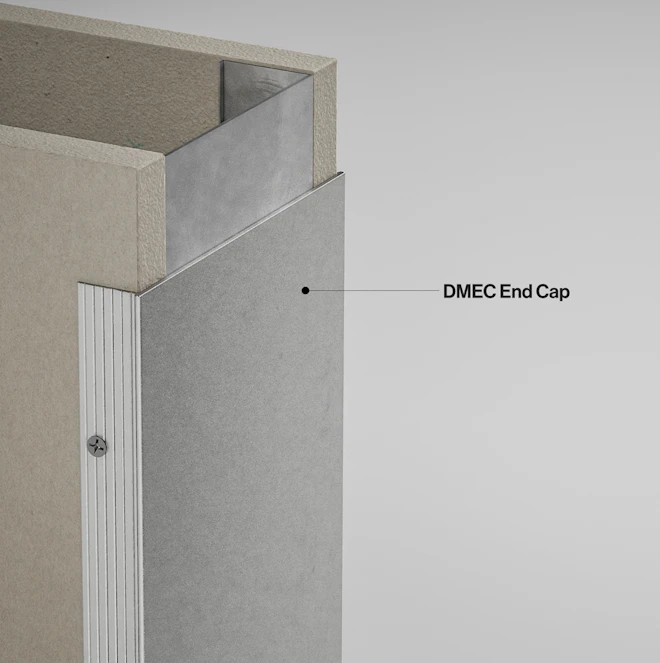 End Cap for Partition Wall