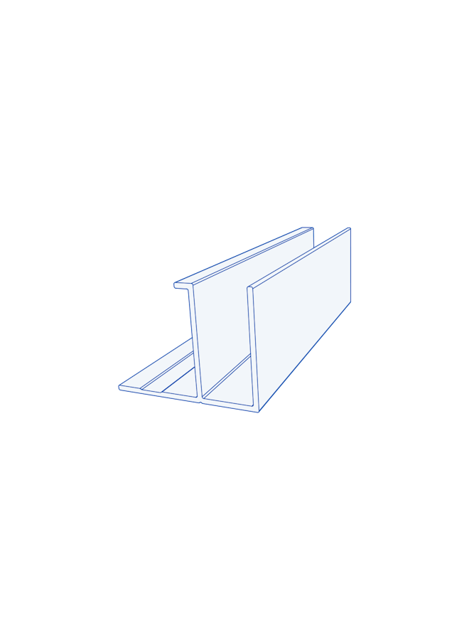 Millwork Channel F W/ Return Key